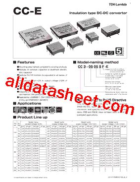 cc6 1205sr e|cc1r5 2405sfc e.
